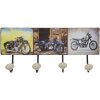 Clayre & Eef 6Y5015 Appendiabiti 40x7x18 cm Marrone