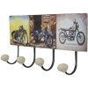 Clayre & Eef 6Y5015 Appendiabiti 40x7x18 cm Marrone