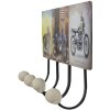 Clayre & Eef 6Y5015 Appendiabiti 40x7x18 cm Marrone