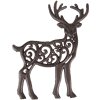 Clayre & Eef 6Y5301 Sottopentola 20x24x2 cm Marrone Sottopentola Renna