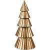 Clayre & Eef 6Y5372 Decorazione albero di Natale Ø 14x30 cm color oro