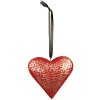 Clayre & Eef 6Y5385L Decorazione Ciondolo Cuore 20x4x20 cm Rosso