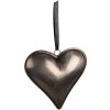 Clayre & Eef 6Y5386M Decorazione Ciondolo Cuore 16x3x16 cm Grigio