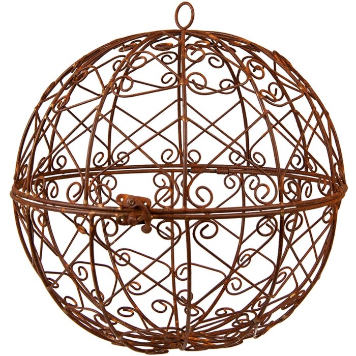 Clayre & Eef 6Y5442L Palla decorativa Ø 30x30 cm color rame