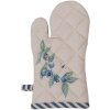 Clayre & Eef BBF44K Guanto da forno bambino 12x21 cm Beige - Blu