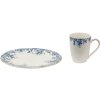 Tazza Clayre & Eef BFLMU 12x9x11 cm - 330 ml Blu