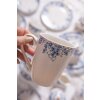 Tazza Clayre & Eef BFLMU 12x9x11 cm - 330 ml Blu