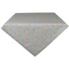 Clayre & Eef CHB01 Tovaglia 100x100 cm Verde - Rosa