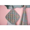 Clayre & Eef CHB45 Presina 20x20 cm Verde