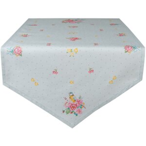 Clayre & Eef CHB65 Runner da tavola 50x160 cm Verde