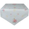 Clayre & Eef CHB65 Runner da tavola 50x160 cm Verde