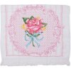 Clayre & Eef CT026 Asciugamano per ospiti 40x66 cm Rosa - Blu