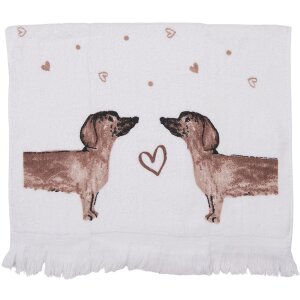 Clayre & Eef CTDHL2 Asciugamano per cani 40x66 cm...