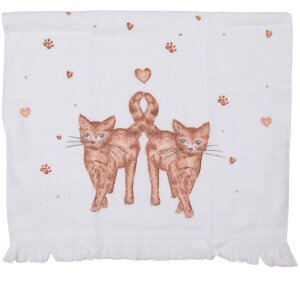 Clayre & Eef CTKCS Asciugamano per ospiti 40x66 cm...