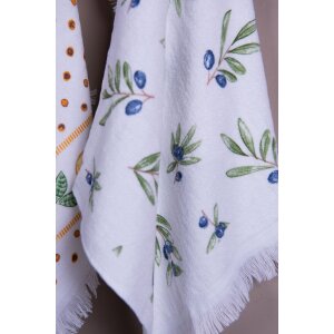 Clayre & Eef CTOLG Asciugamano per ospiti 40x66 cm...