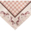 Clayre & Eef DHL15 Tovaglia 150x150 cm Marrone