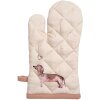 Clayre & Eef DHL44K Guanto da forno bambino 12x21 cm Beige