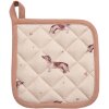 Clayre & Eef DHL45 Portapentole 20x20 cm Beige