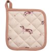 Clayre & Eef DHL45K Portapentole Bambino 16x16 cm Beige