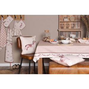 Clayre & Eef DHL73 Tovaglioli di carta 33x33 cm (20 pezzi) Beige - Marrone