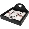 Clayre & Eef DHL73 Tovaglioli di carta 33x33 cm (20 pezzi) Beige - Marrone