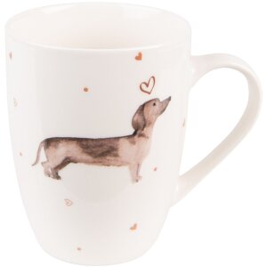 Tazza Clayre & Eef DHLMU 12x8x10 cm - 300 ml Beige -...