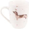 Tazza Clayre & Eef DHLMU 12x8x10 cm - 300 ml Beige - Marrone