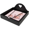 Clayre & Eef DTR73-1 Tovaglioli di carta 33x33 cm (20 pezzi) Rosa