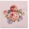 Clayre & Eef DTR73-2 Tovaglioli di carta 33x33 cm (20 pezzi) Rosa