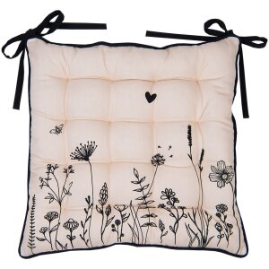 Clayre & Eef FAF29 Cuscino per sedia con schiuma...