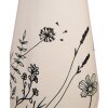 Clayre & Eef FAF42-1 Asciugamano da cucina 50x70 cm Beige - Nero