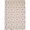 Clayre & Eef FAF42-2 Asciugamano da cucina 50x70 cm Beige - Nero