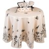 Guanto da forno Clayre & Eef FAF44 18x30 cm Beige - Nero
