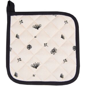 Clayre & Eef FAF45 Presina 20x20 cm Beige - Nero