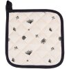 Clayre & Eef FAF45 Presina 20x20 cm Beige - Nero