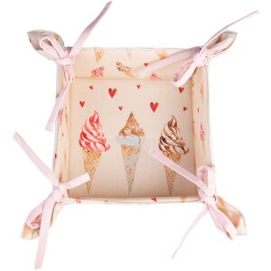 Clayre & Eef FAS47 Cestino per il pane 35x35x8 cm...