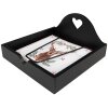 Clayre & Eef HCH73 Tovaglioli di carta 33x33 cm (20 pezzi) Bianco - Marrone