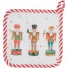Clayre & Eef HLC45 Presina 20x20 cm Beige - Verde