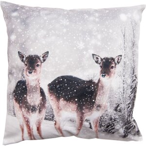 Clayre & Eef KT021.313 Copricuscino 45x45 cm Bianco -...