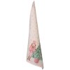 Clayre & Eef PNC42C Asciugamano da cucina 50x70 cm Beige - Rosa