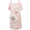 Clayre & Eef PNC45K Portavivande Bambino 16x16 cm Beige - Rosa