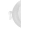 Ciotola Clayre & Eef WINPS 27x22x5 cm Ciotola da portata bianca