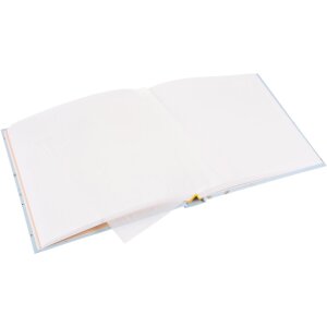 Album fotografico Goldbuch Conferma Creditis blu pastello 25x25 cm 58 pagine bianche