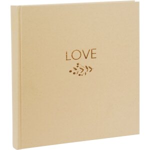 Album di nozze Goldbuch natureLove marrone 25x25 cm 60...