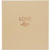 Album di nozze Goldbuch natureLove marrone 25x25 cm 60 pagine bianche