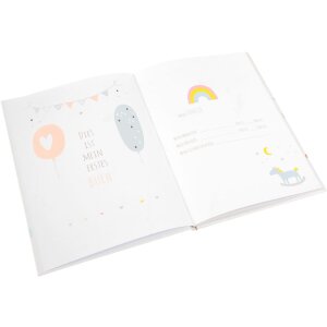 Goldbook Diario del bambino Celeste 21x28 cm 44 pagine illustrate