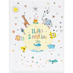 Goldbook diario per bambini hello sunshine 21x28 cm 44...