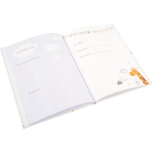 Goldbook diario per bambini hello sunshine 21x28 cm 44 pagine illustrate