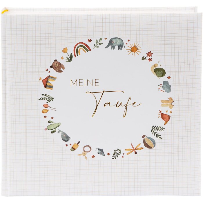 Album di battesimo Goldbuch HELLO Baby 25x25 cm 60 pagine bianche