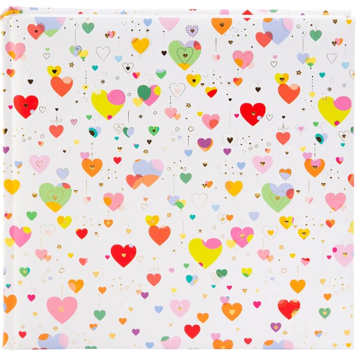 Goldbuch Album fotografico Cuore a Cuore luce 25x25 cm 60 pagine bianche